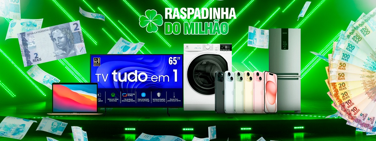 LÁ EM CASA 🏚️ - R$2,00 - PRÊMIOS ATÉ R$6.000,00 NO PIX